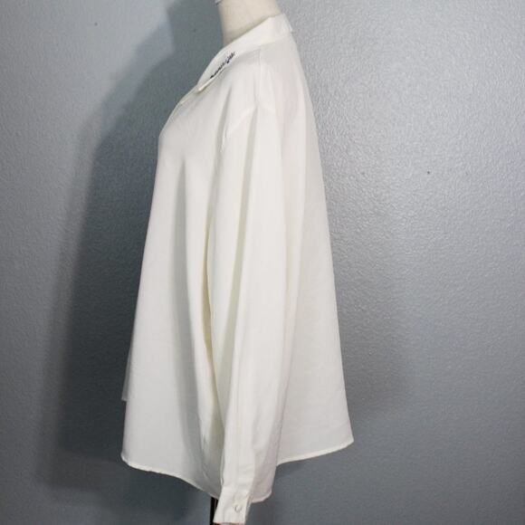 Alfred Dunner Embroidered Button Down Blouse Size 22W - Picture 5 of 8